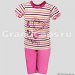 Пижама для девочек, короткий рукав, Taro