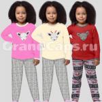 Пижама для девочек, длинный рукав, Taro