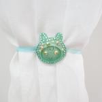 Зая - бирюзовый подхват-магнит (2 шт.)