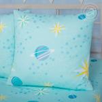 КПБ бязь детский "Космошарики" (1.5 спальный)                             (arp-102476)