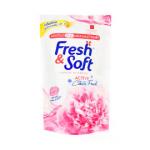 LION Thailand Fresh&Soft Гель для стирки всех типов тканей концентр. Сладкий Поцелуй 400 мл