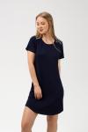 Платье Волна Тёмно-синее