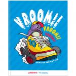 Дневник 1-4 кл. 48л. (твердый) Monster racing, глянцевая ламинация, Дм48т_30917