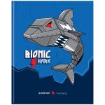 Дневник 1-4 кл. 48л. (твердый) Cartoon shark, глянцевая ламинация, Дм48т_30911