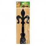 Декоративная накладка на дверь Банные Штучки металл 29х11 см 32496