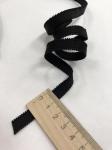 Бретелечная резинка бельевая 10 W 11820 черный (50 м)