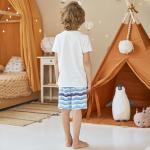 Пижама фуфайка (футболка), шорты д/мал