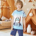 Пижама фуфайка (футболка), шорты д/мал