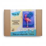 !Стринг арт STRING ART LAB A4011 Фламинго