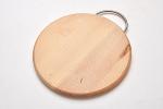 03-3 Доска разделочная круглая мал. с мет. руч