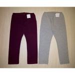 Брюки (леггинсы) кулир с лайкрой цв. сер,меланж р.24; 26