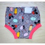 А. Трусы ПП рис.Леденцы серый р.24