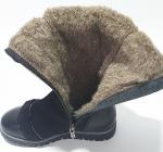 19СМФ 66193 Ш черн Сапоги зима для девочек (32-37)/6