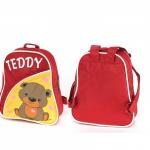 Рюкзак детский Silver Top-1040 Кроха прост спинка/Teddy,  красный/желтый,  медведь 187550