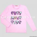 Лонгслив для девочки Let's Go