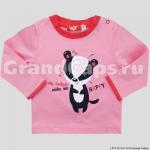 Лонгслив для девочки Let's Go