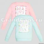 Лонгслив для девочки Let's Go