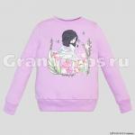 Лонгслив для девочки Let's Go