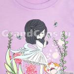 Лонгслив для девочки Let's Go