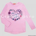Лонгслив для девочки Let's Go