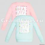 Лонгслив для девочки Let's Go