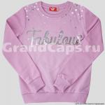 Лонгслив для девочки Let's Go