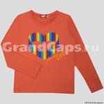 Лонгслив для девочки Let's Go