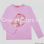 Лонгслив для девочки Let's Go