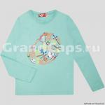 Лонгслив для девочки Let's Go