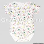 Боди детское Воробьи, KotMarKot