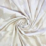 Готовые шторы Абстракция бок. рисунок 135*180 бежевый