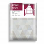 Готовые шторы Абстракция бок. рисунок 135*180 бежевый