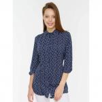 Блуза женская арт. 821-7, сине-белая