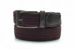 Брючный текстильный ремень коричневого цвета KV-k-0011