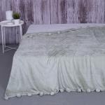 Покрывало бубон цвет зеленый