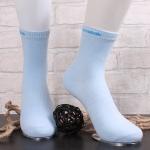 091 /2 Носки женские RB  голубые высокие