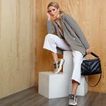 Брюки-кюлоты из джинсы (Бр-48-1)