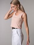 Топ укороченный пудра (Б-135-3)