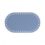 Дно для сумки 12 х 21 см. Джинс