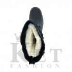 Монголки короткие черные, литая подошва