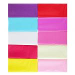 Бумага тишью, цветная, набор 5 штук 50х66 см, 10 цветов