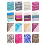 Пакет подарочный, высококачественная бумага с глиттером, 18х23х8 см, 16 дизайнов, арт 3-14