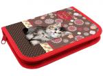 ПКК 07- 5 Funny kitten -пенал л/т 1-отдел. большой 190х130 с откидной планкой