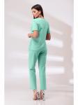 Брючный костюм 1018 мята, BonnaImage