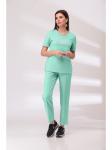Брючный костюм 1018 мята, BonnaImage