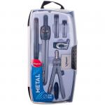 Готовальня  Start, 8 предметов, циркуль 130мм, пластиковый футляр, 197514