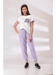 Брючный костюм 1021 сирень, BonnaImage