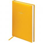 Ежедневник датированный 2021г., A5, 176л., балакрон, OfficeSpace  Ariane, желтый, Ed5_31250