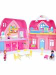 Дом для куклы BLD501 с мебелью и фигурками в/к