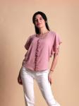 БЛУЗКА МА263 ПЫЛЬНАЯ РОЗА